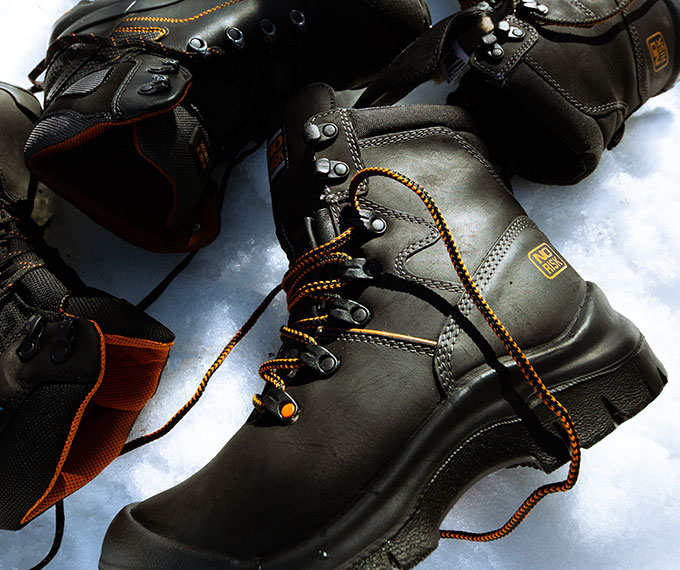 chaussure securite no risk neige