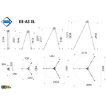 Trepied-alu-DBA3XL-dimension