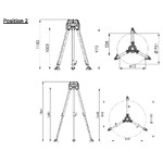 Trepied-DB-A3-compact-IKAR-position-2