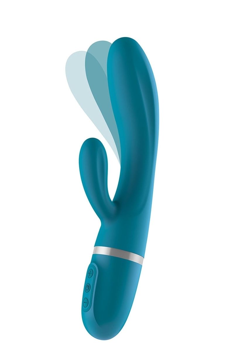 Vibro Rabbit flexible Bend It Plus bleu