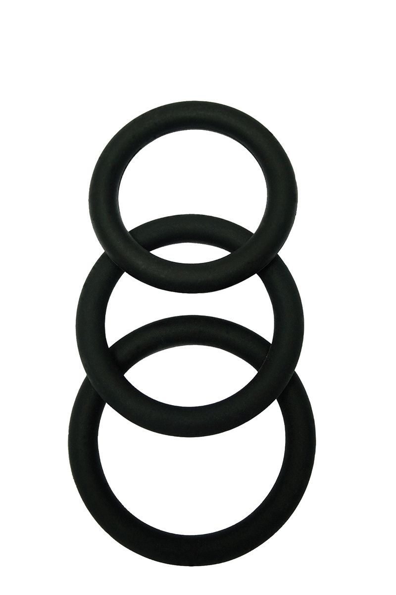 Set 3 CockRings silicone