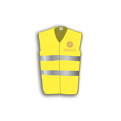 Gilet Fluo marquage 1 Couleur