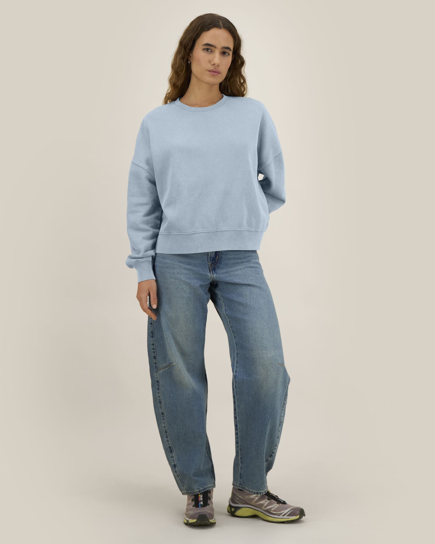 Sweat col rond bio femme Stella Alma Vintage – Stanley/Stella