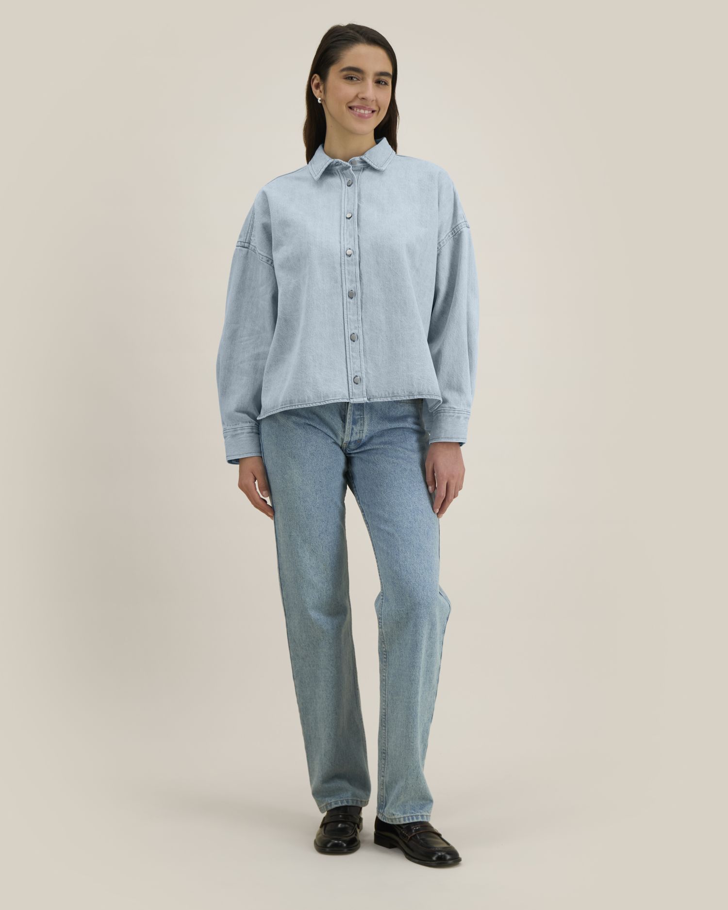 Surchemise en jean bio femme Stella Ember – Stanley/Stella