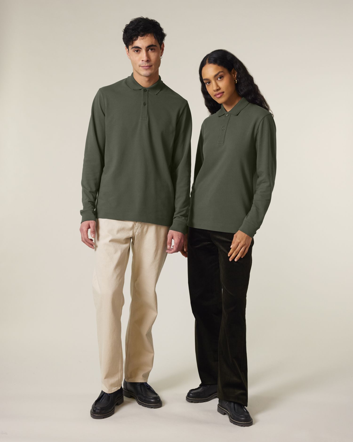 Polo manches longues bio unisexe Prepster 2.0 Long Sleeve – Stanley/Stella
