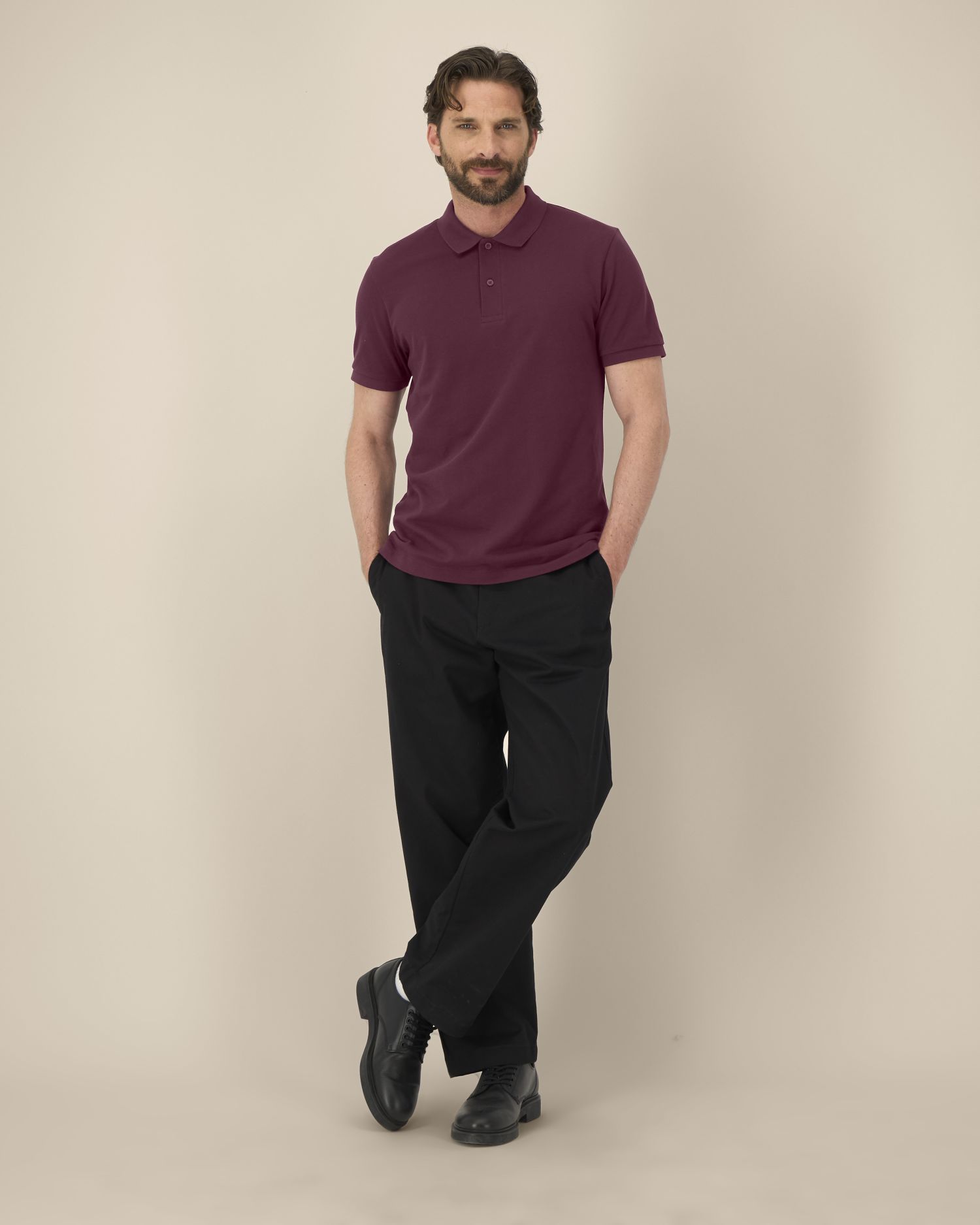 Polo bio homme Stanley Coaster – Stanley/Stella
