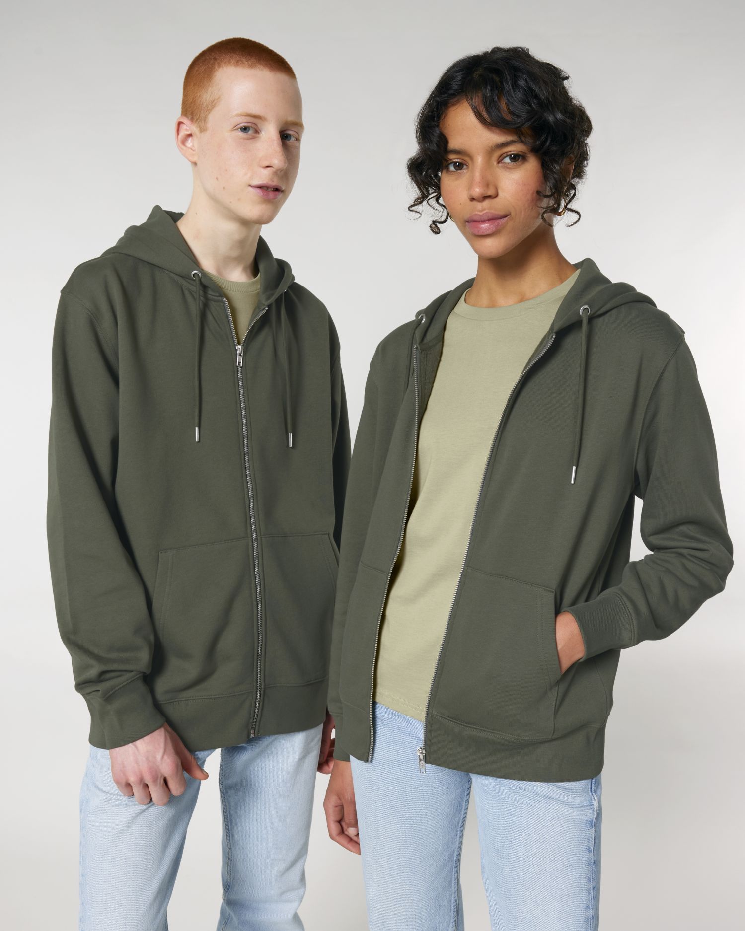 Sweat zippé à capuche bio unisexe Cultivator 2.0 – Stanley/Stella
