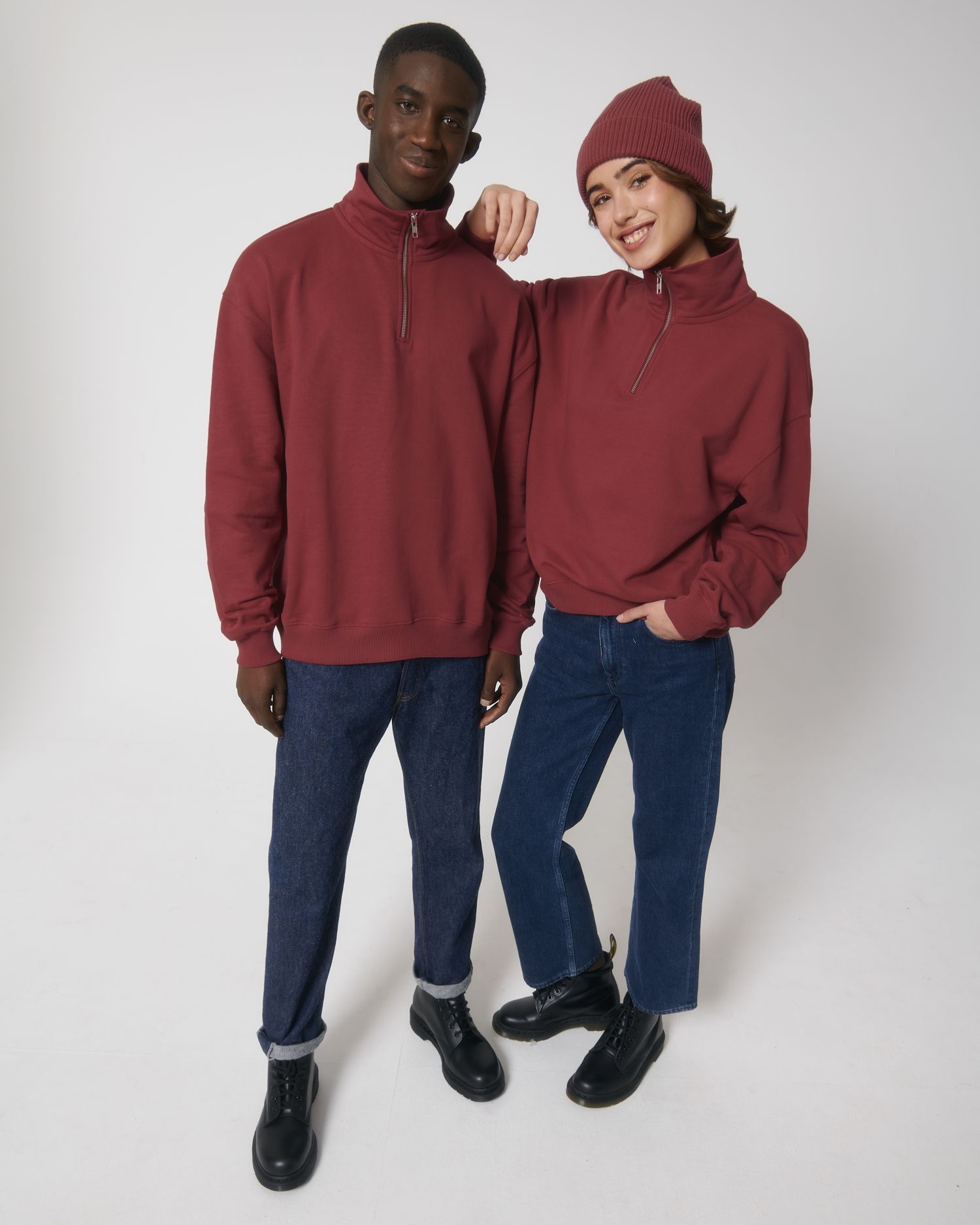 Sweat zippé bio unisexe Miller Dry – Stanley/Stella