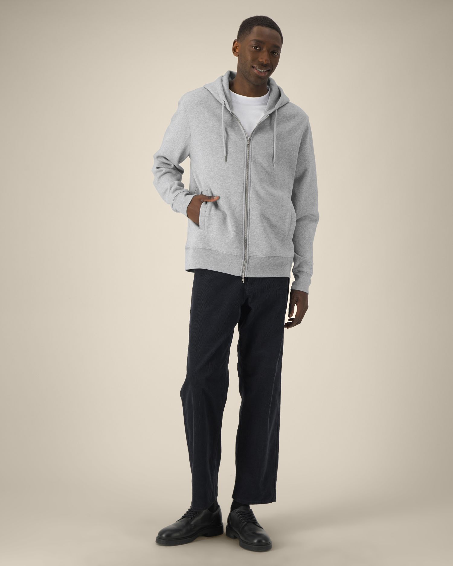 Sweat zippé à capuche bio unisexe Astor – Stanley/Stella