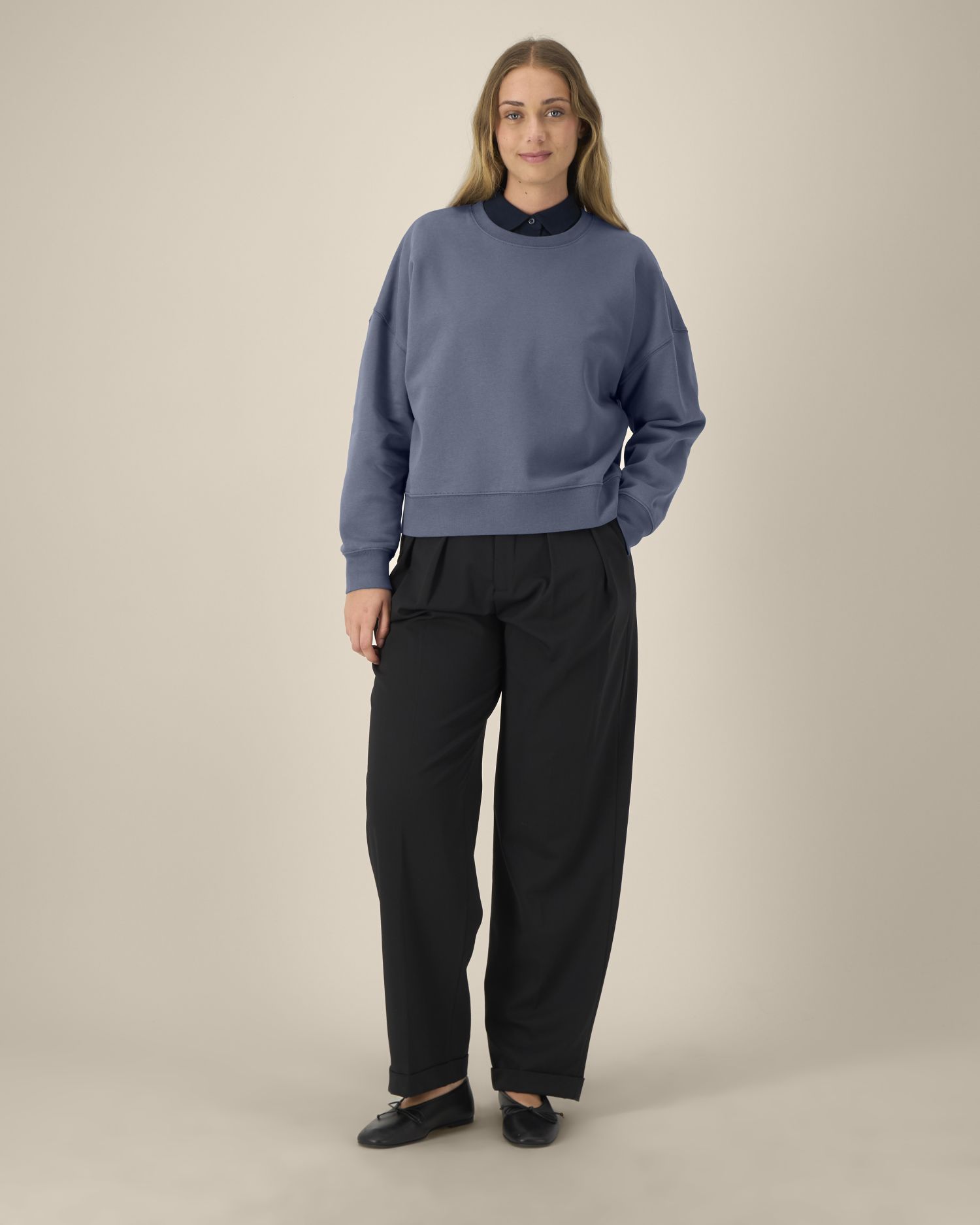 Sweat col rond bio femme Stella Alma – Stanley/Stella