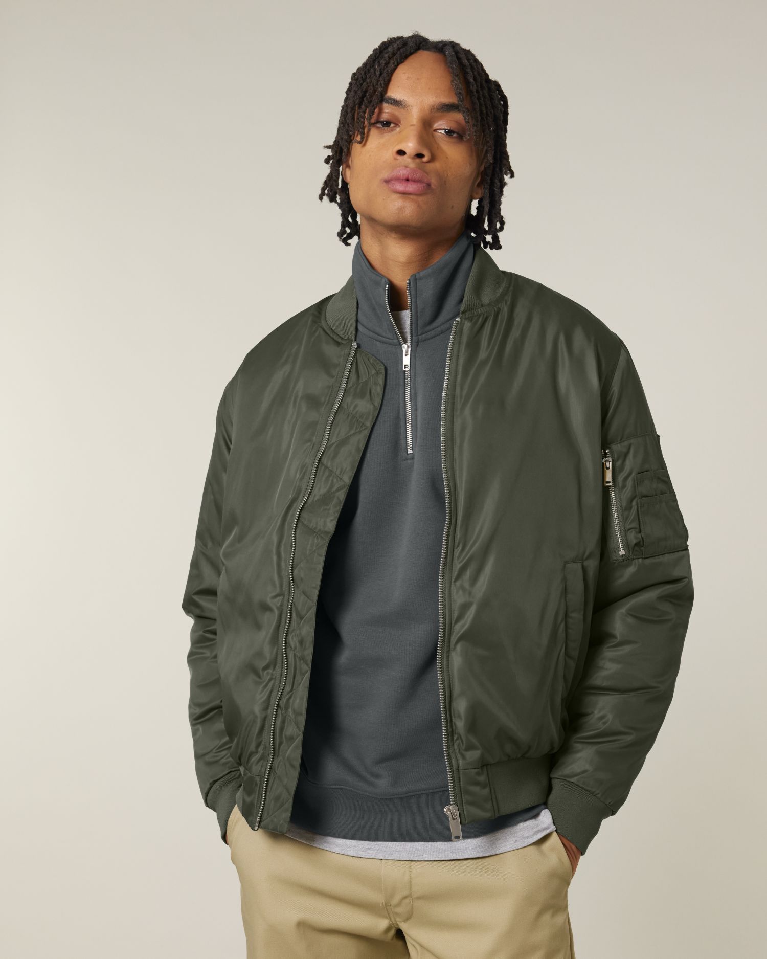 Blouson bomber recyclé unisexe Bomber 2.0 – Stanley/Stella