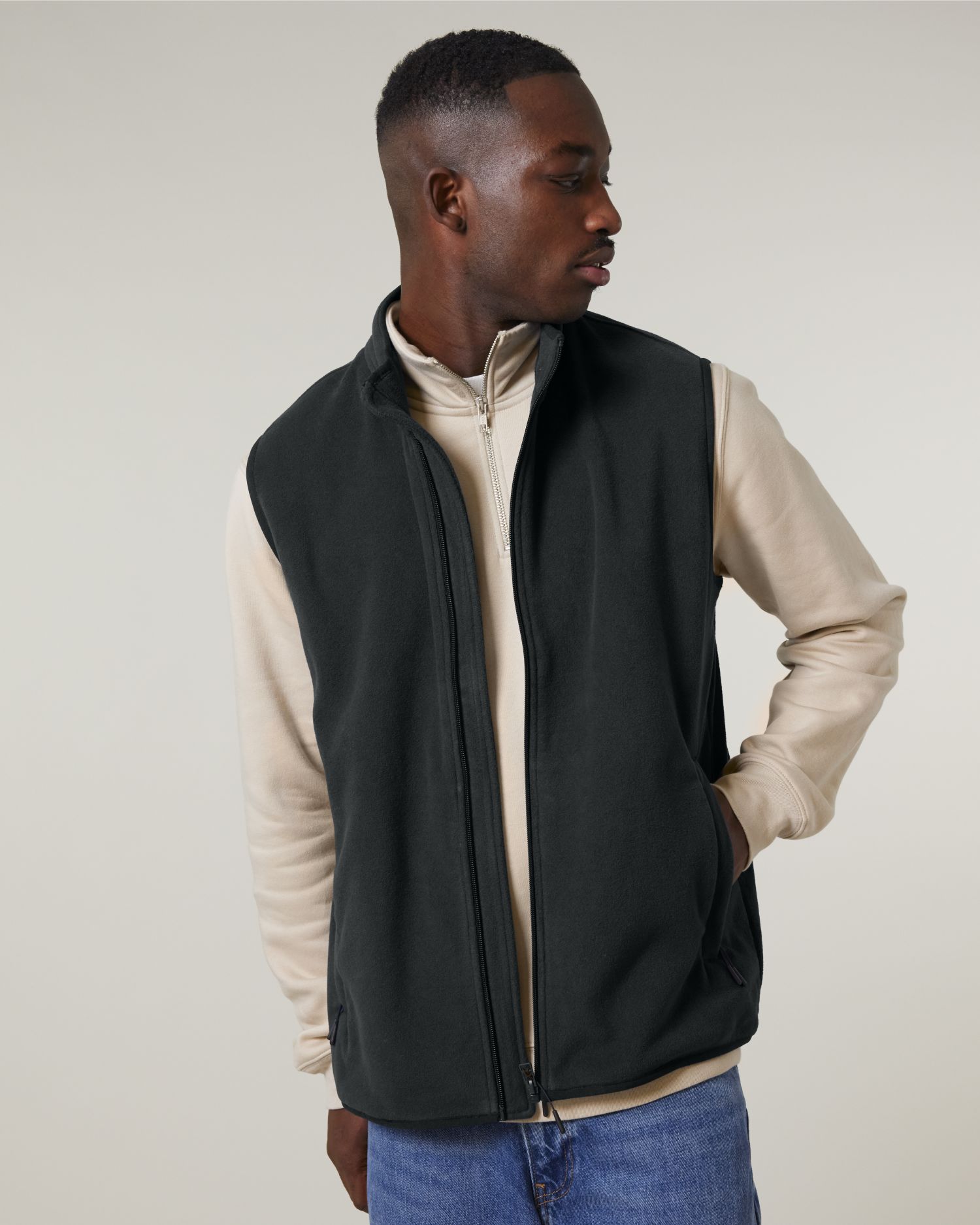 Veste zippée recyclée homme Stanley Quester – Stanley/Stella