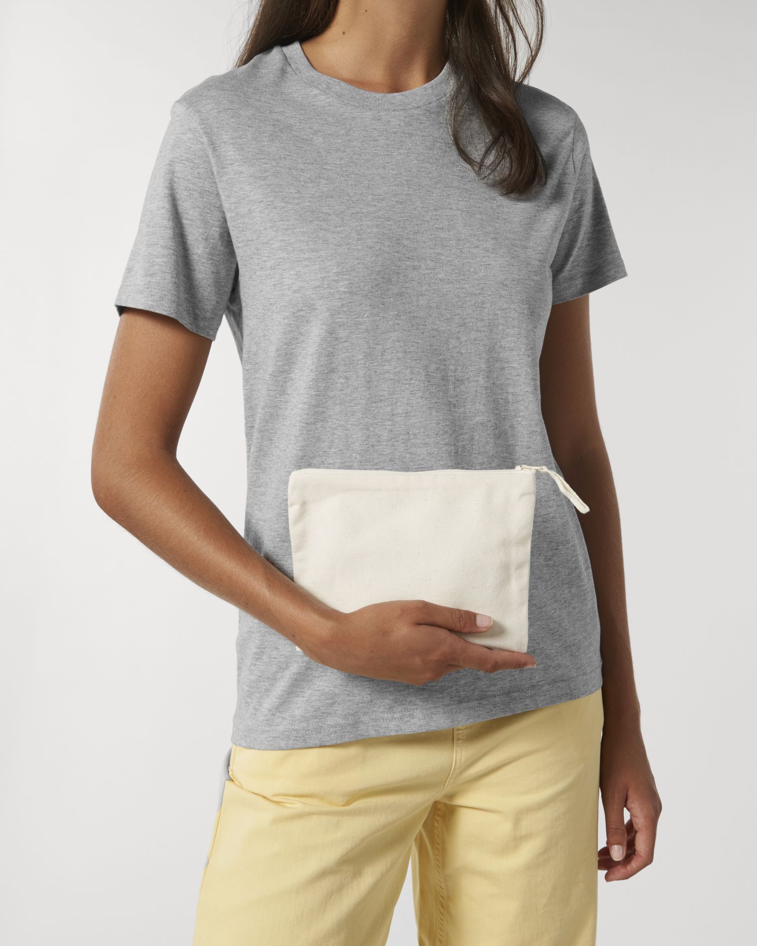 Trousse recyclée Pencil Case Stanley/Stella personnalisable, coloris Naturel