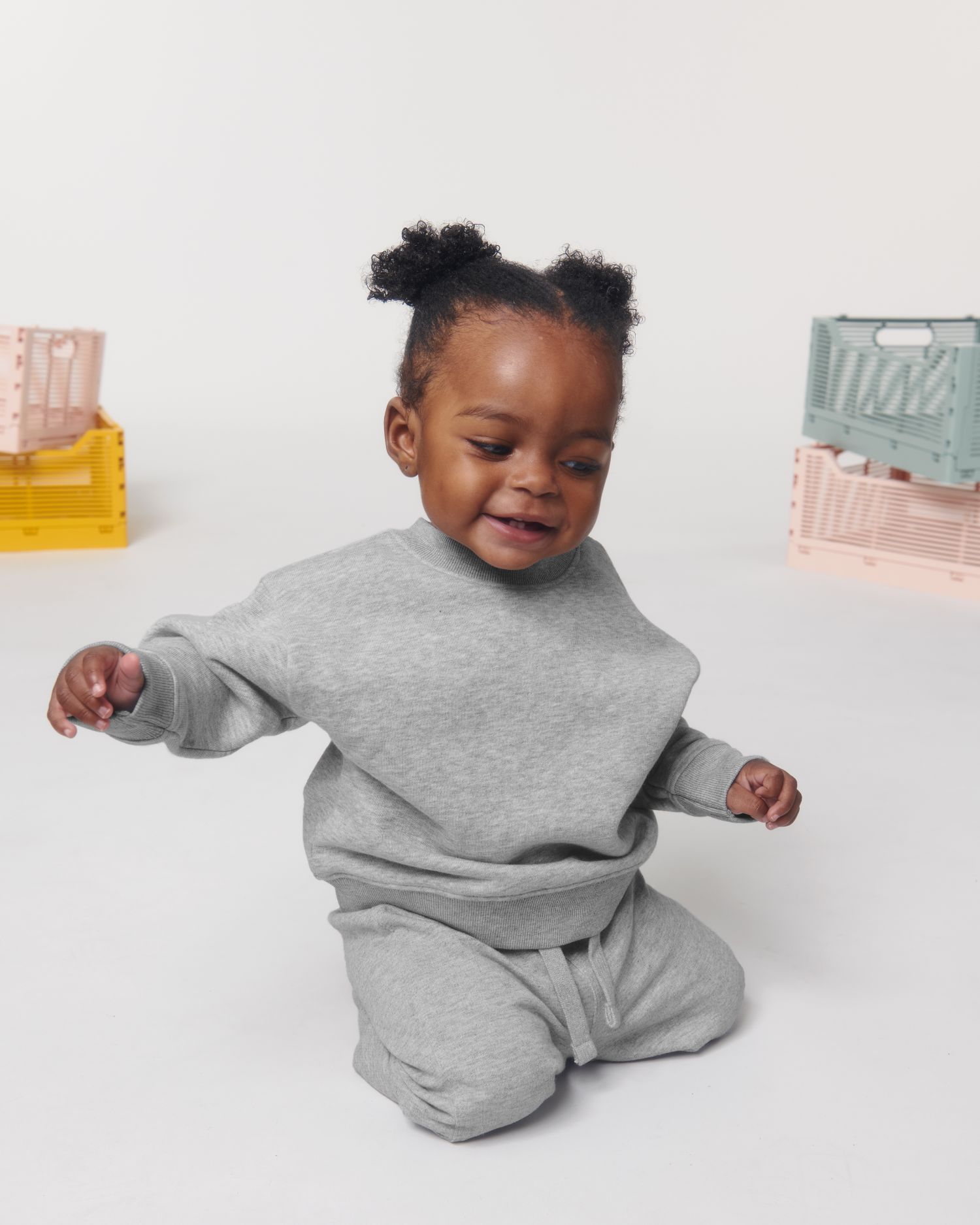 Sweat col rond bio bébé Baby Changer – Stanley/Stella