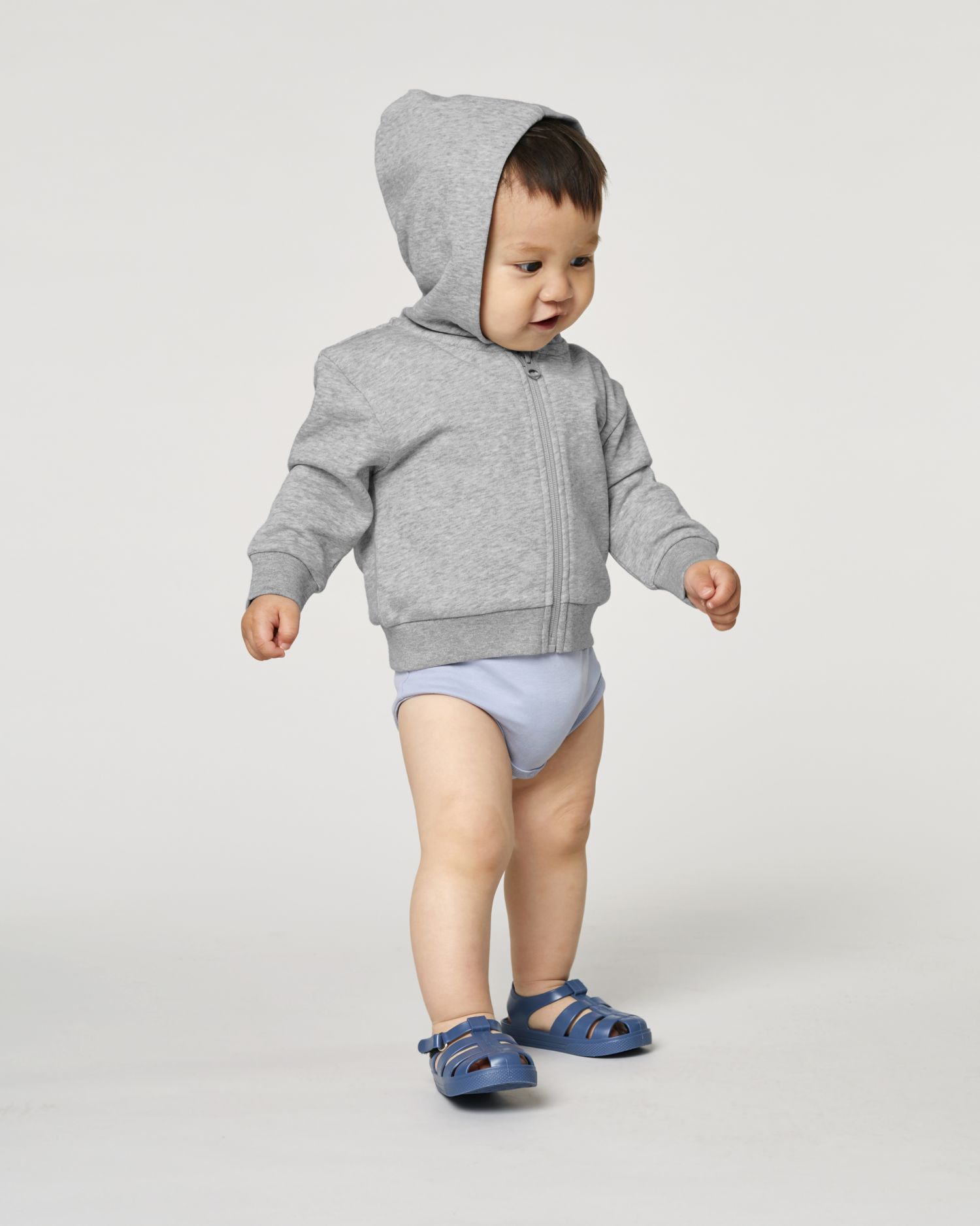 Sweat zippé à capuche bio bébé Baby Connector – Stanley/Stella