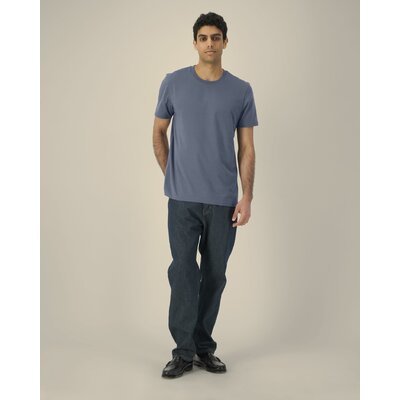 T-shirt bio unisexe Crafter Stanley/Stella personnalisable, coloris Gris bleu