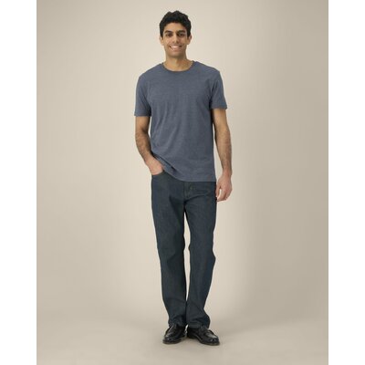 T-shirt bio unisexe RE-Creator Stanley/Stella personnalisable, coloris Marine recyclé