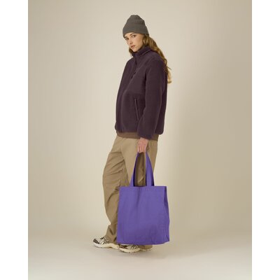 Tote bag recyclé Mid Tote Bag Stanley/Stella personnalisable, coloris Violet