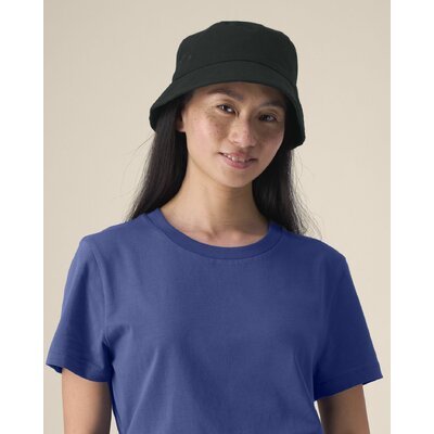 Bob bio Bucket Hat Stanley/Stella personnalisable, coloris Noir