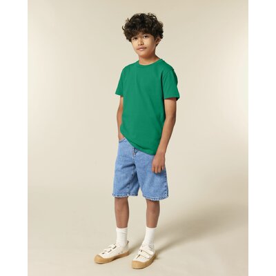 T-shirt bio enfant Mini Creator 2.0 Stanley/Stella personnalisable, coloris Vert prairie