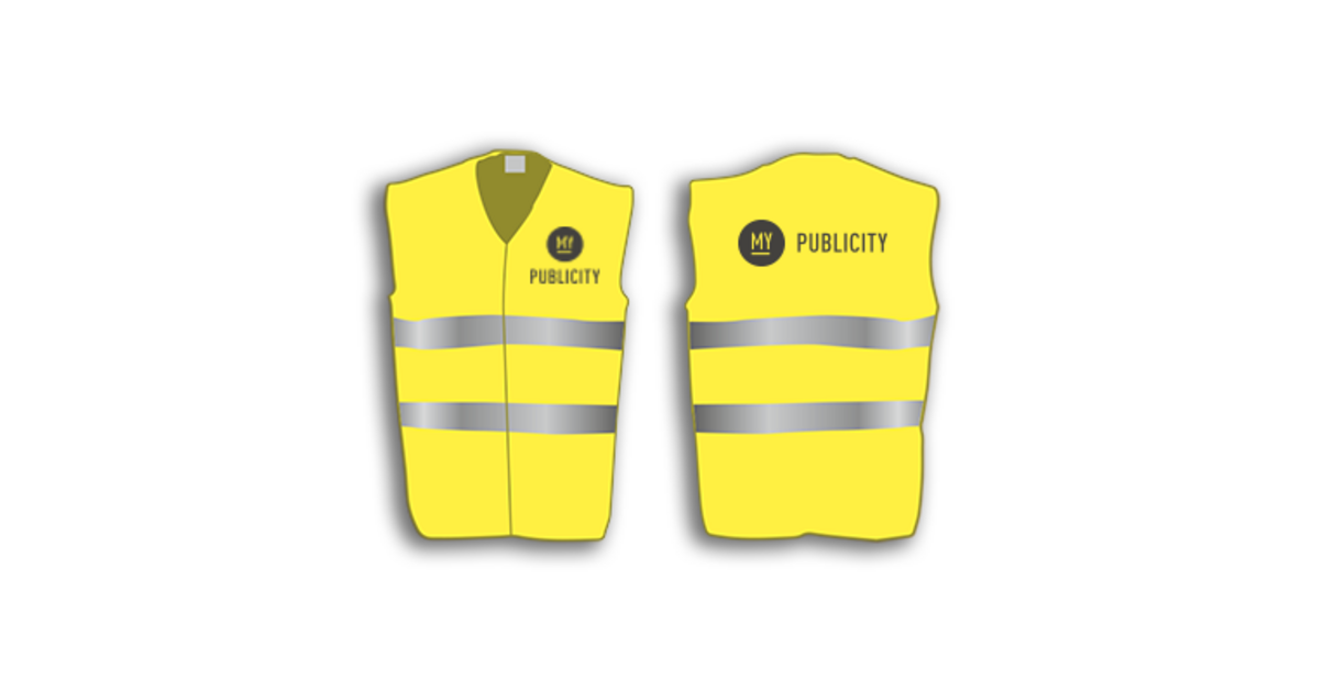 Gilet De Sécurité Jaune Fluo Personnalisable Avec Logo - Haute Visibilité, Unisexe Avec Pochette - 7