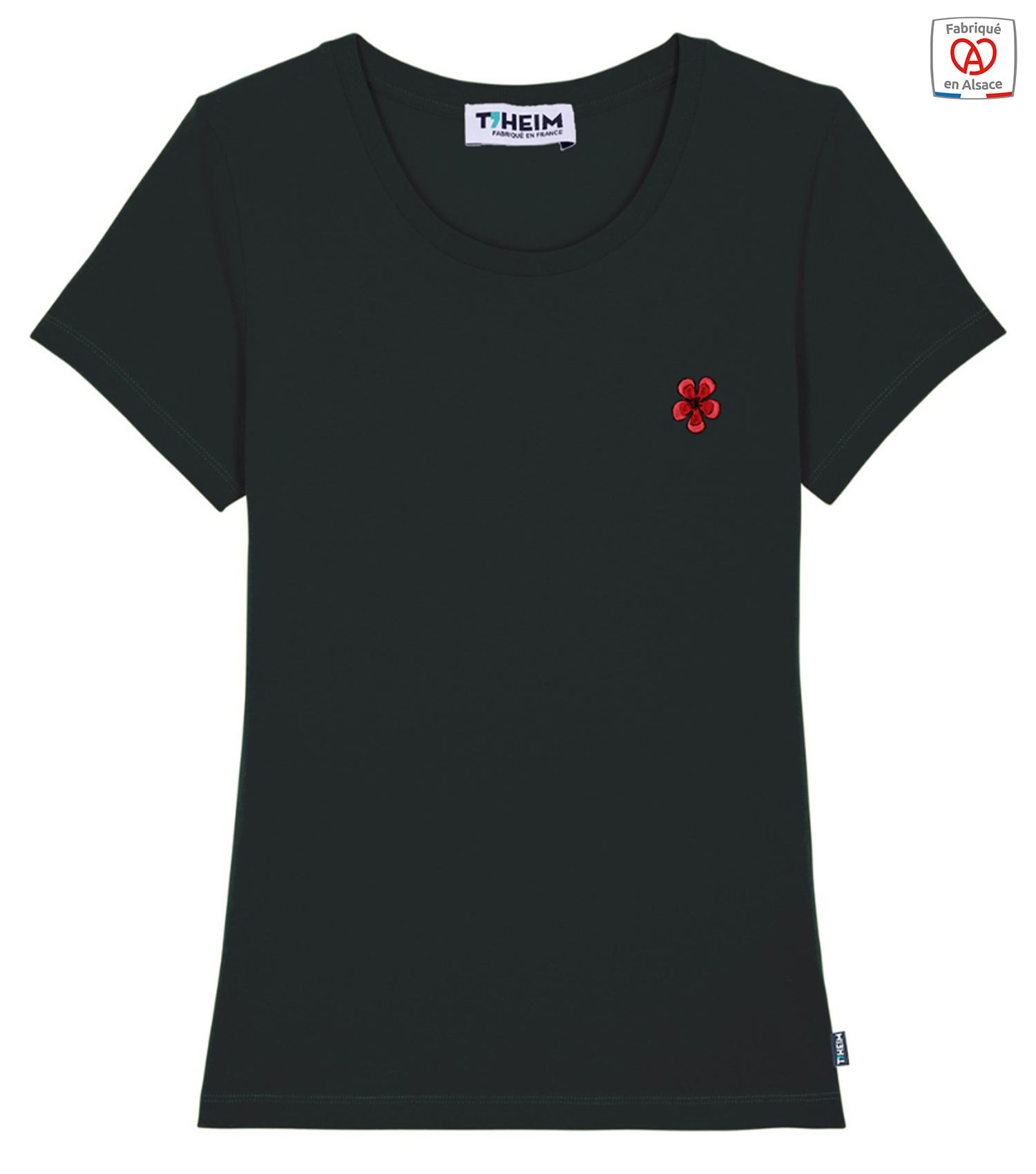 theim-t-shirt-femme-noir-fleur-geranium-made-in-france-1500x1700px