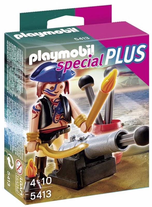 Playmobil - 5413 - Canonnier des pirates