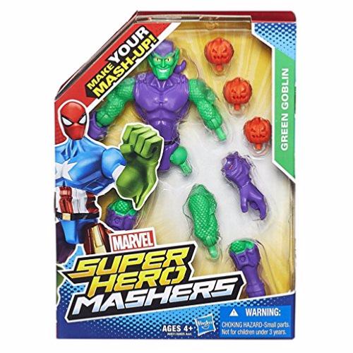 Jouet-Hasbro-Marvel-Super-Hero-Mashers-Green-Goblin-Figurine-Personnalisable
