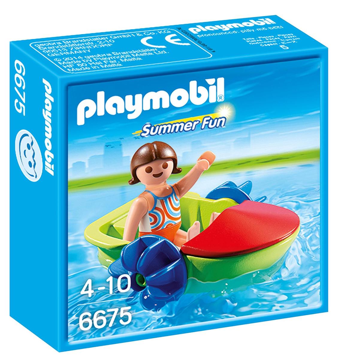 Playmobil - 6675 - Enfant avec Bateau pedales