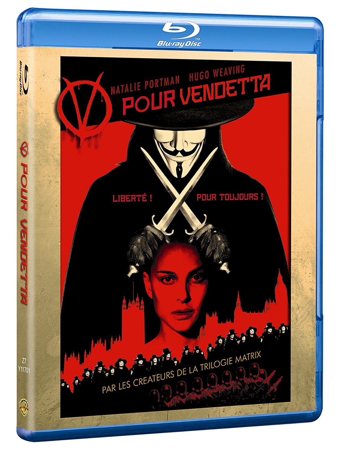 film blu ray action V pour Vendetta