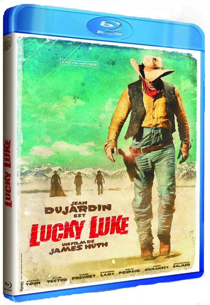 film blu ray comedie Lucky Luke jean dujardin
