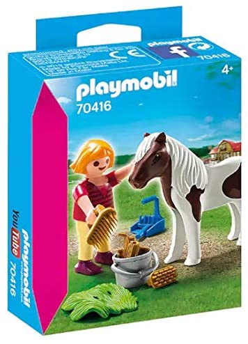 Jouet Playmobil 70416 Fillette et Poney