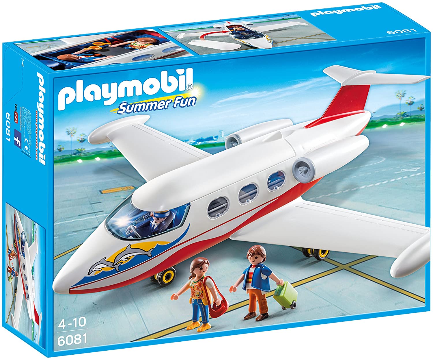 Jouet Playmobil - 6081 - Summer Fun - Avion de tourisme 1