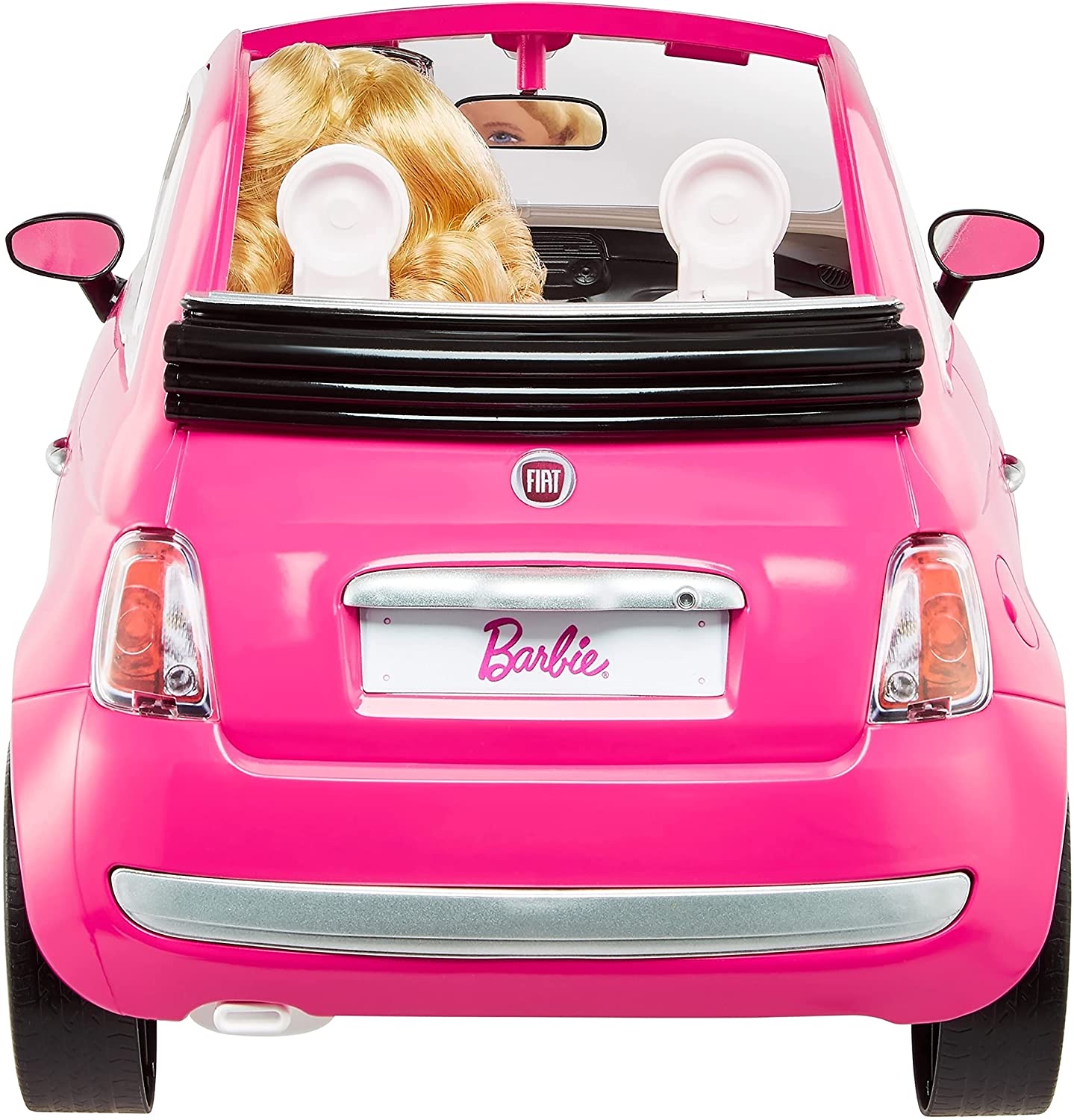 Jouet Mattel - GXR57 - Barbie et sa Voiture Fiat 500 rose 3