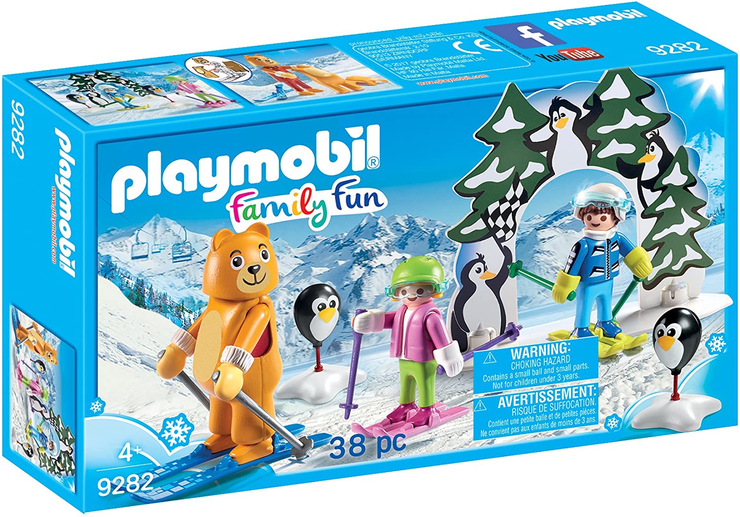 Jouet Playmobil - 9282 - Moniteur de Ski avec Enfants 1
