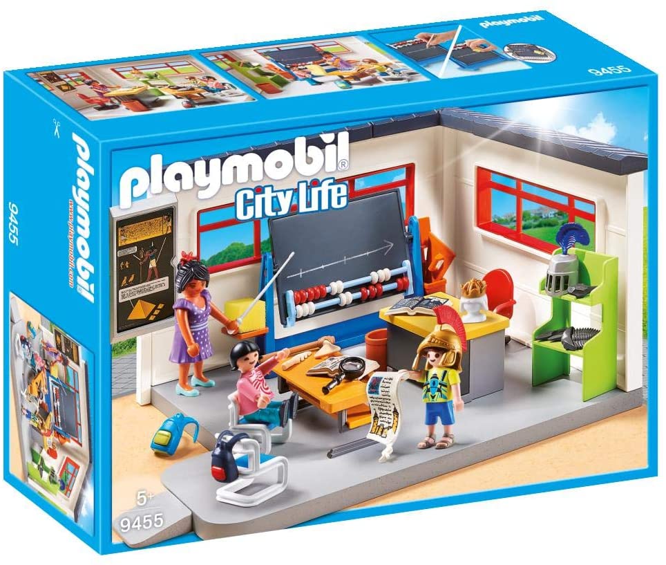 Jouet Playmobil - 9455 - City Life - Classe d'Histoire 1