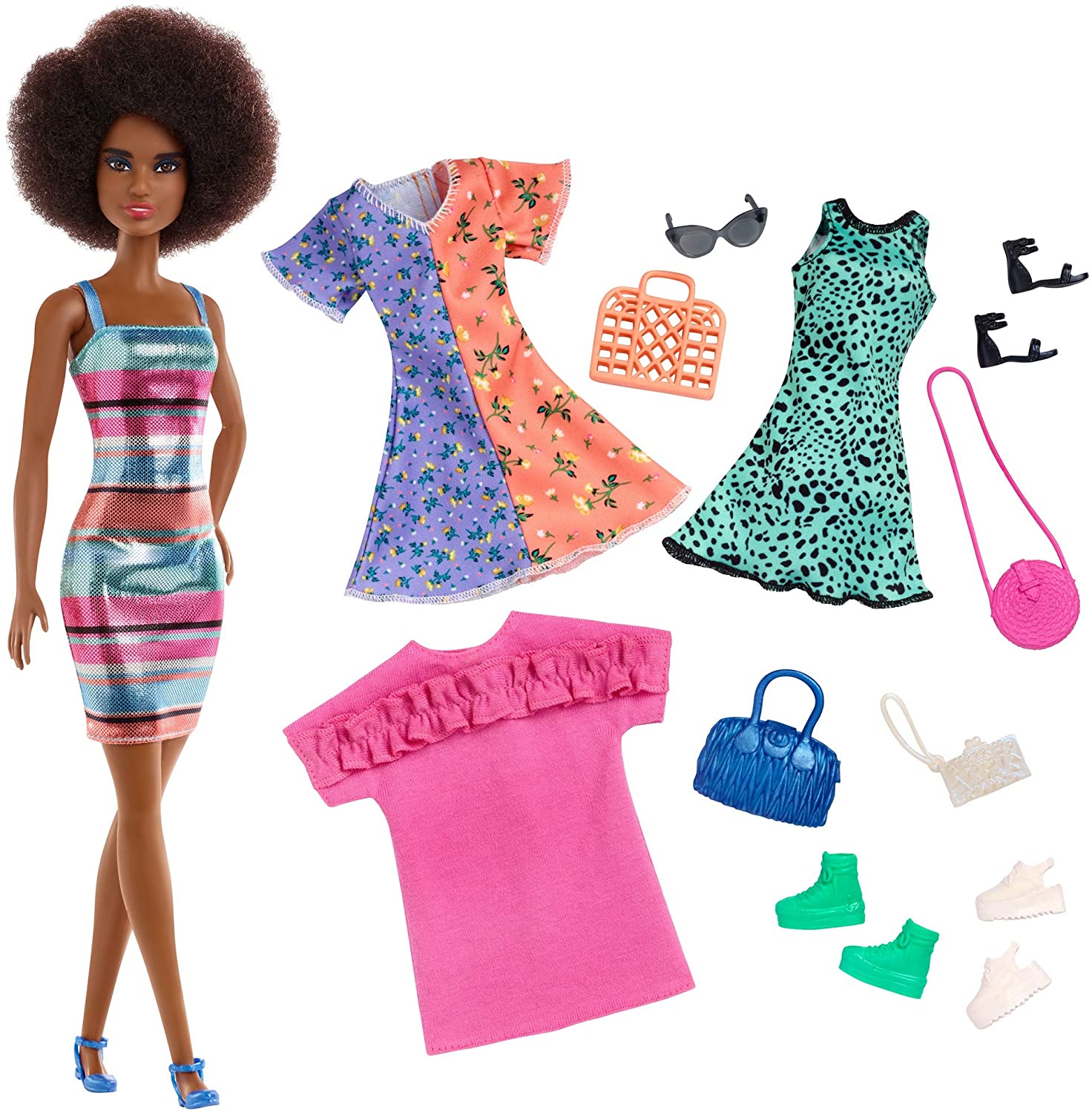 Jouet Mattel - GHT32 - Barbie Fashion Party Doll et accessoires 2