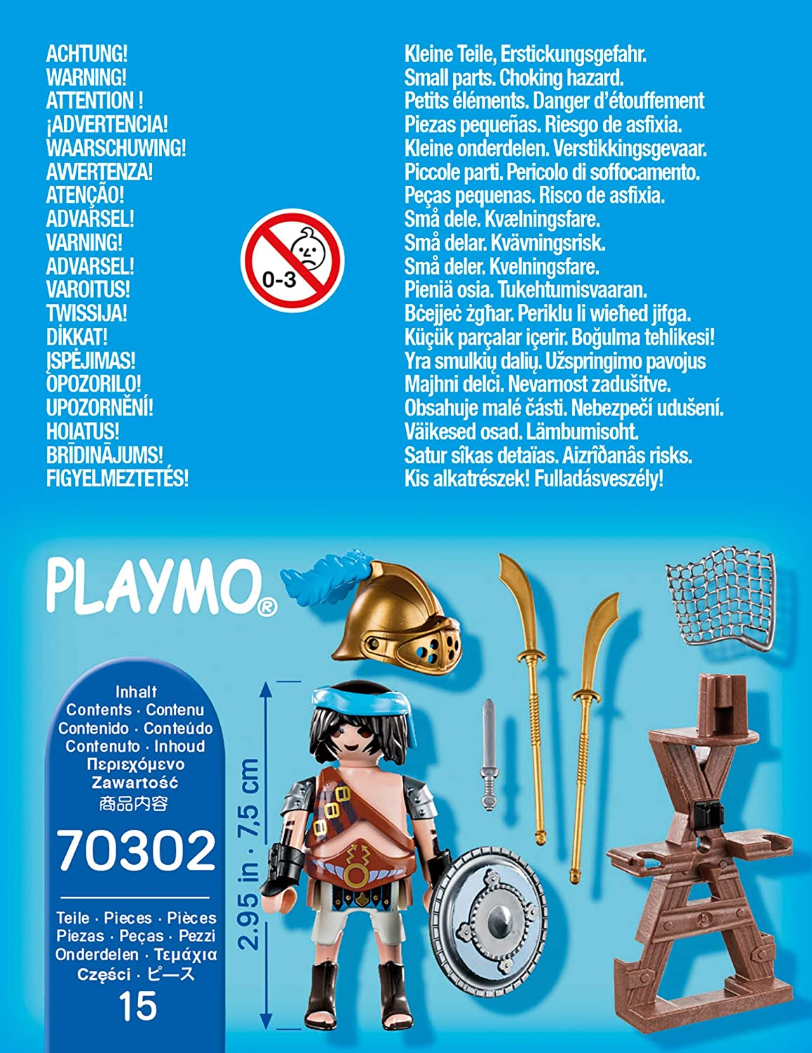 Jouet Playmobil - 70302 - Spécial PLUS - Gladiateur avec armes 2