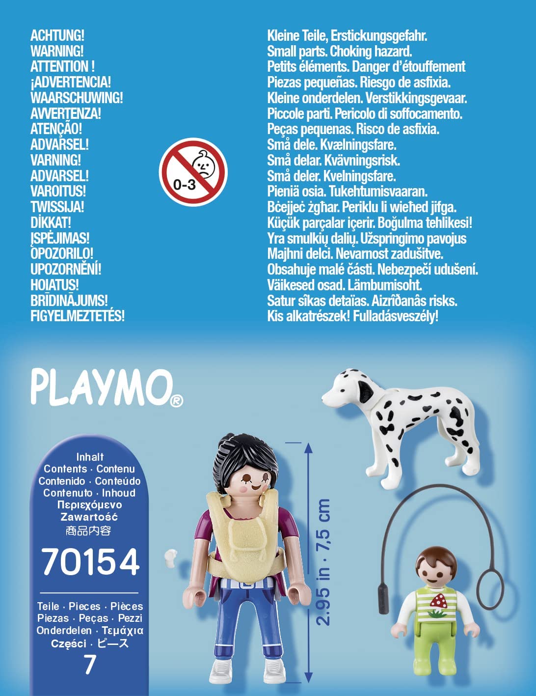 Jouet Playmobil - 70154 - Spécial PLUS - Maman avec Bébé et Chien 2