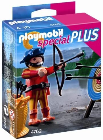 Jouet Playmobil - 4762 - Spécial PLUS - Archer avec Cible
