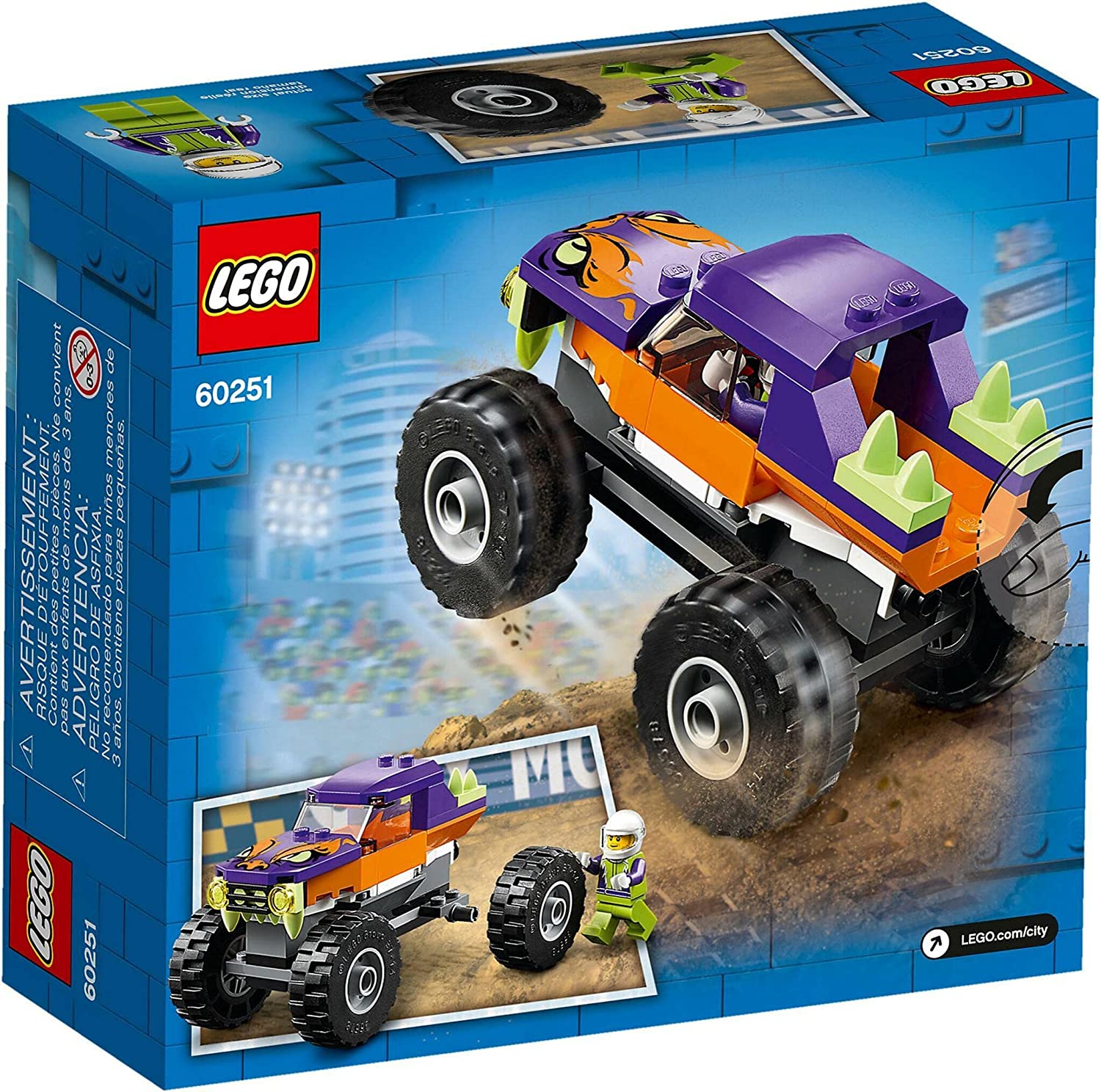 Jouet LEGO - City - 60251 - Monster Truck 2