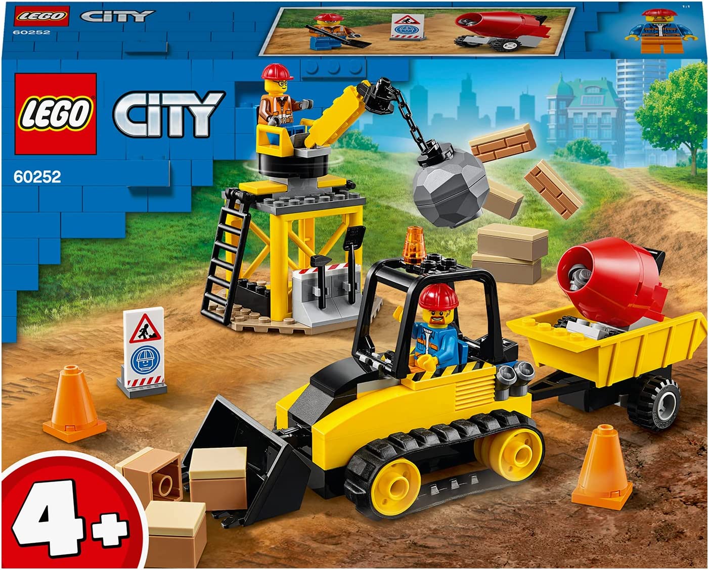 Jouet LEGO - City - 60252 - Le Chantier de démolition 1