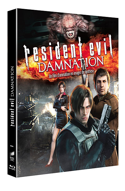 film anime blu-ray Resident evil Damnation