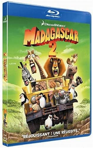 film anime blu-ray Madagascar 2