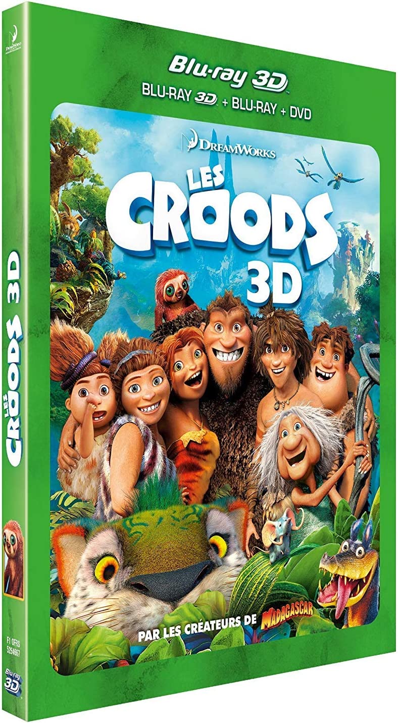 film anime blu-ray 3D les Croods