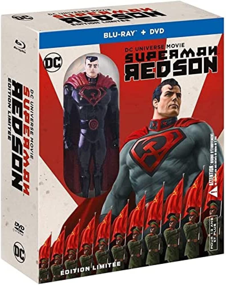film anime blu-ray Superman red son DVD