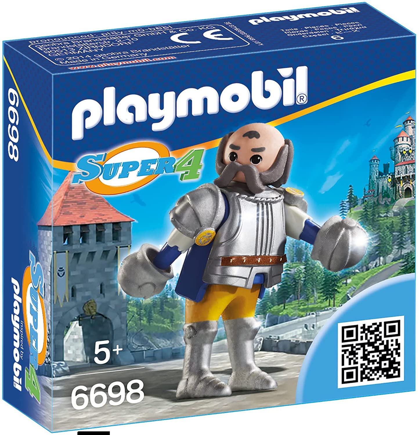 Jouet Playmobil - 6698 - Super4 - Sire ULF Le Garde Royal