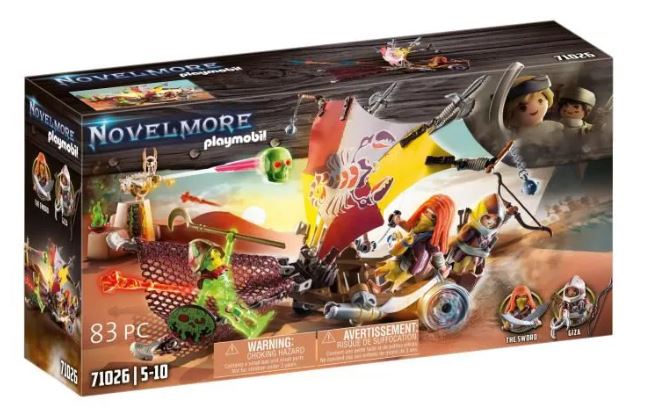 Jouet Playmobil - 71026 - Novelmore - Bolide des sables