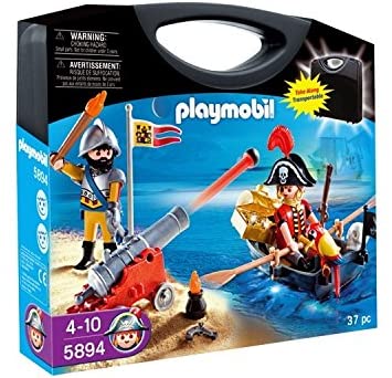 Playmobil - 5894 - Valisette pirate et soldat