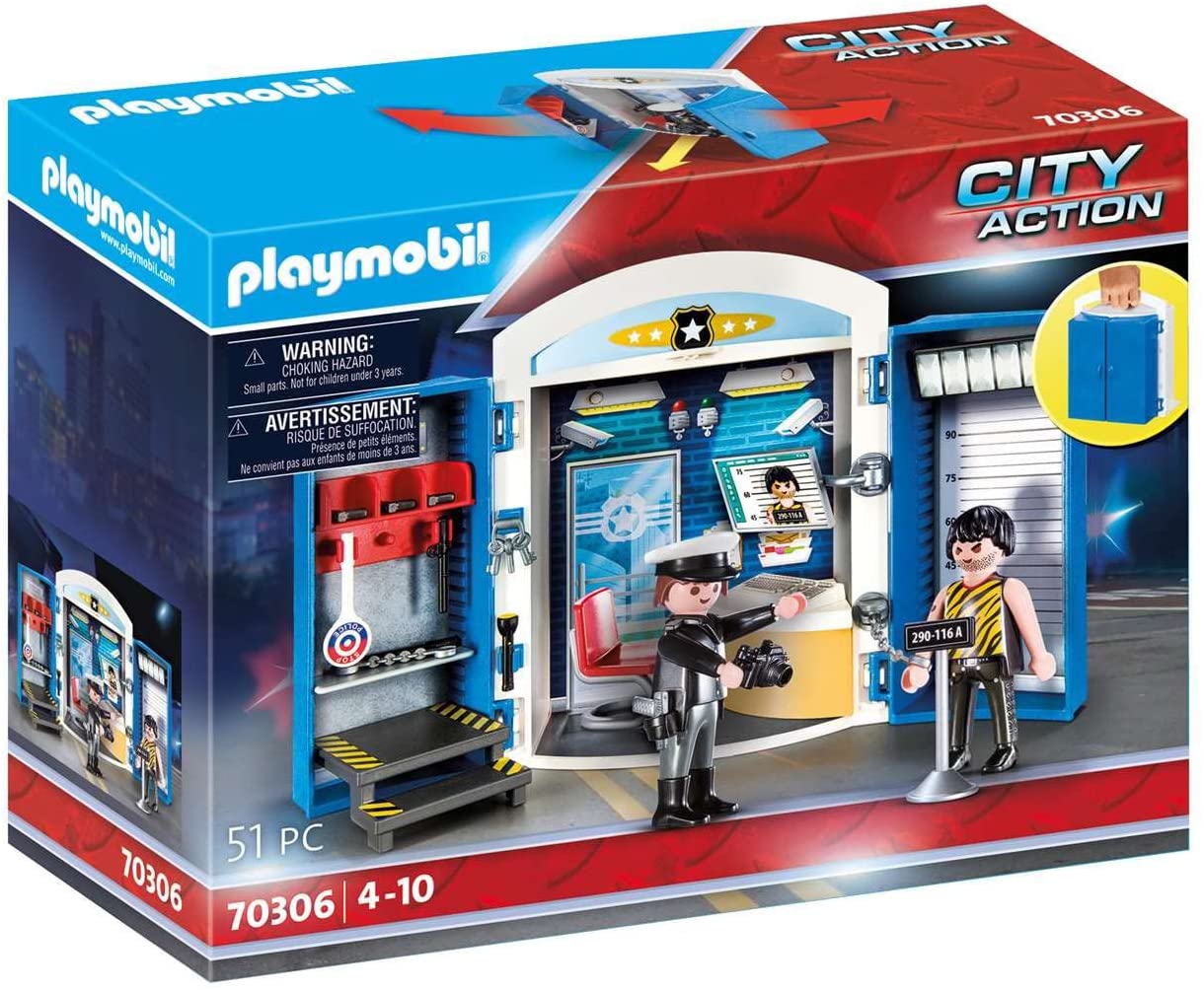 Playmobil - 70306 - City action - Coffre Commissariat de Police